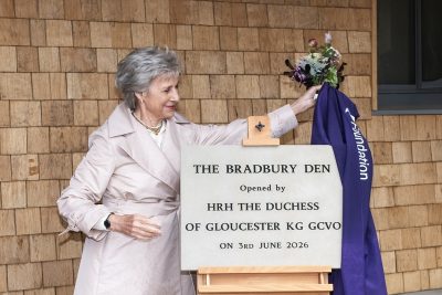 HRH The Duchess of Gloucester, officially opens ‘The Bradbury Den' at Chailey Heritage