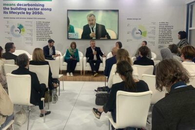 Panel discussion at COP27 - Mobilising ambition loops to decarbonise the built environment